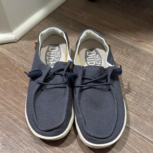 Hey Dude Men's Dark Blue Loafers